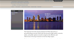 Desktop Screenshot of nusinstitute.org