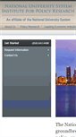 Mobile Screenshot of nusinstitute.org